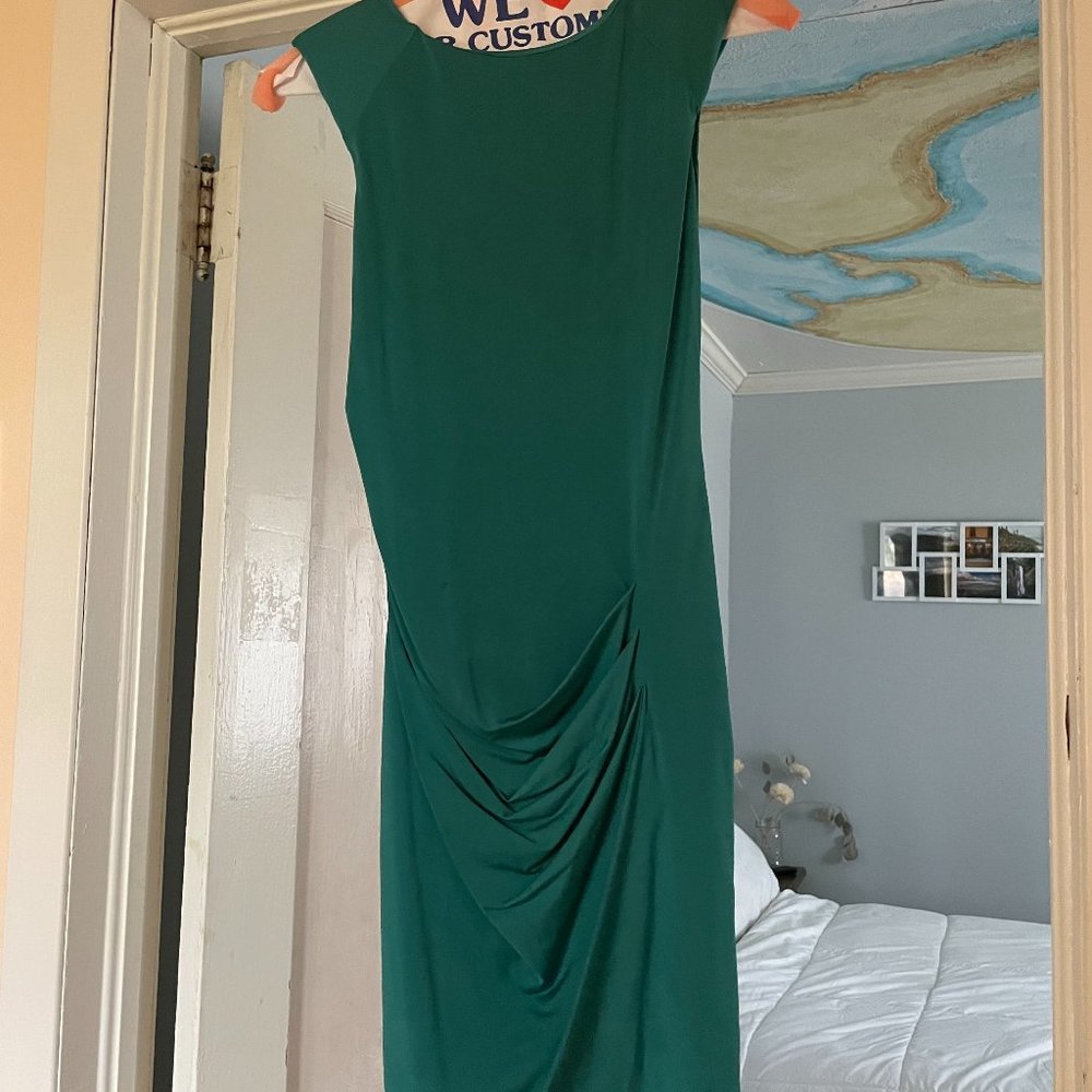 XS Teal Body-con Dress Petite